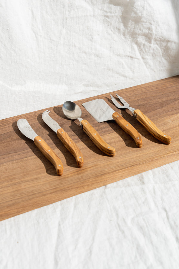 Kiss That Frog Mini Laguiole Olivewood Utensils