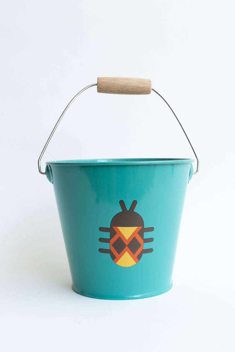 Toysmith - Beetle & Bee Kids Bucket, Garden, Beach, Assorted Colors