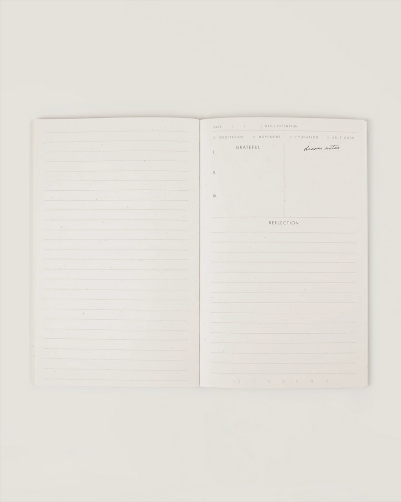 Wilde House Day Journal, a lightly guided journal intended to support your morning ritual and foster a calm state of mind
