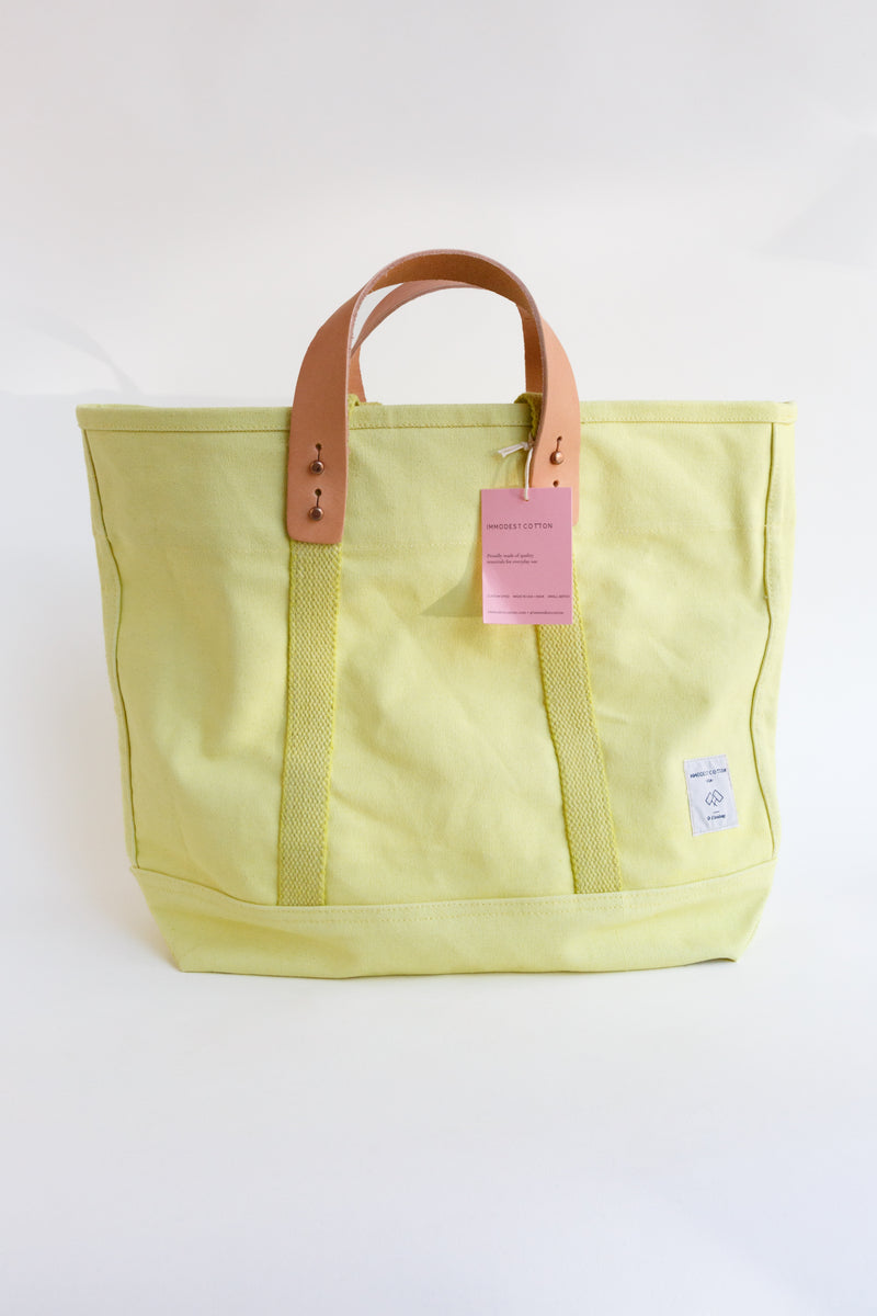 Immodest Cotton Small East West Tote