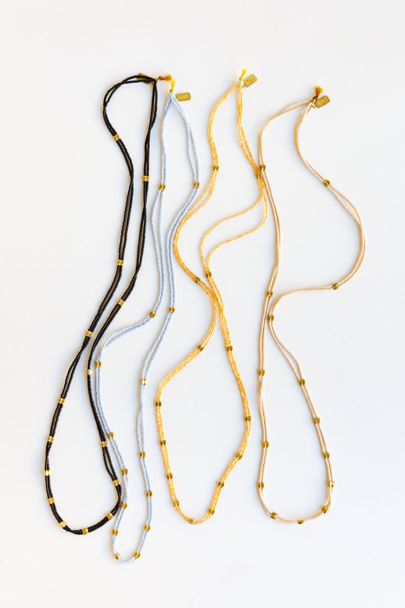 Satomi Double Strand Necklaces