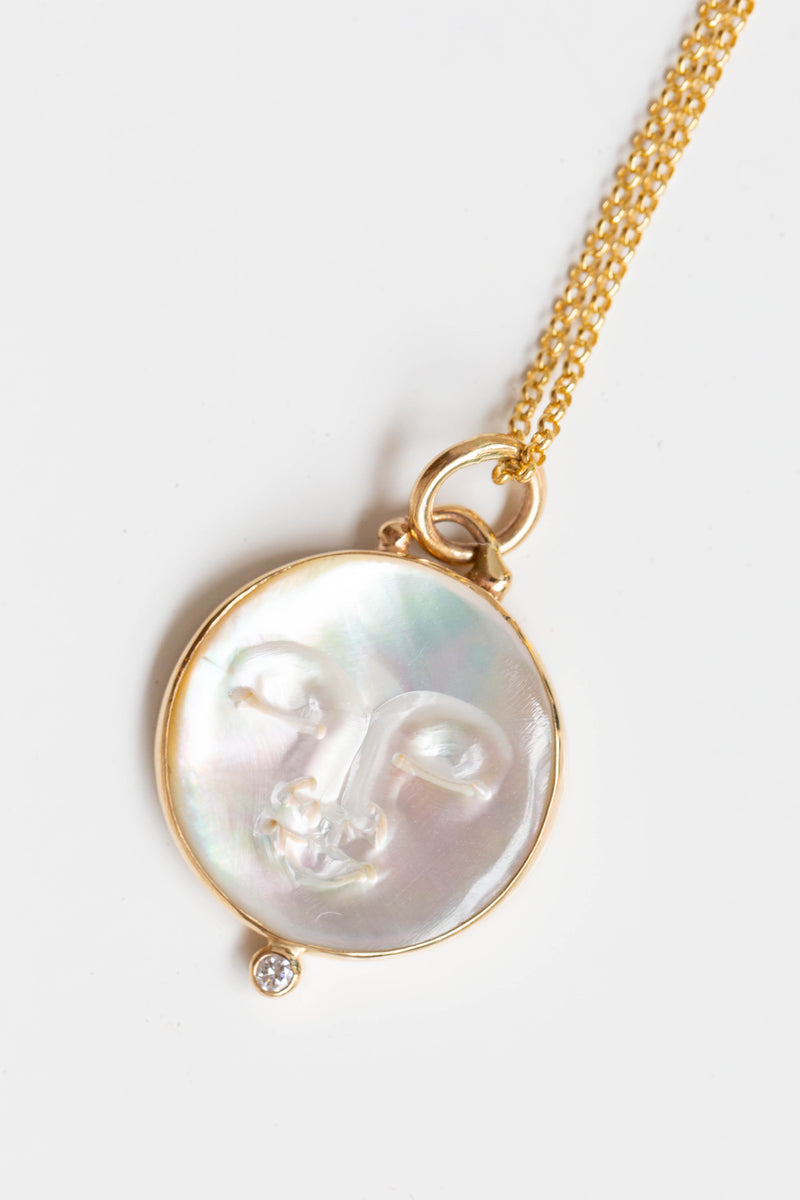 Halcyon Diamond Lunarian Necklace