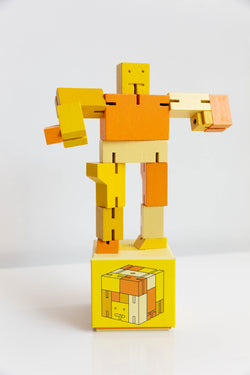 Areaware Cubebot Small wooden children's toy