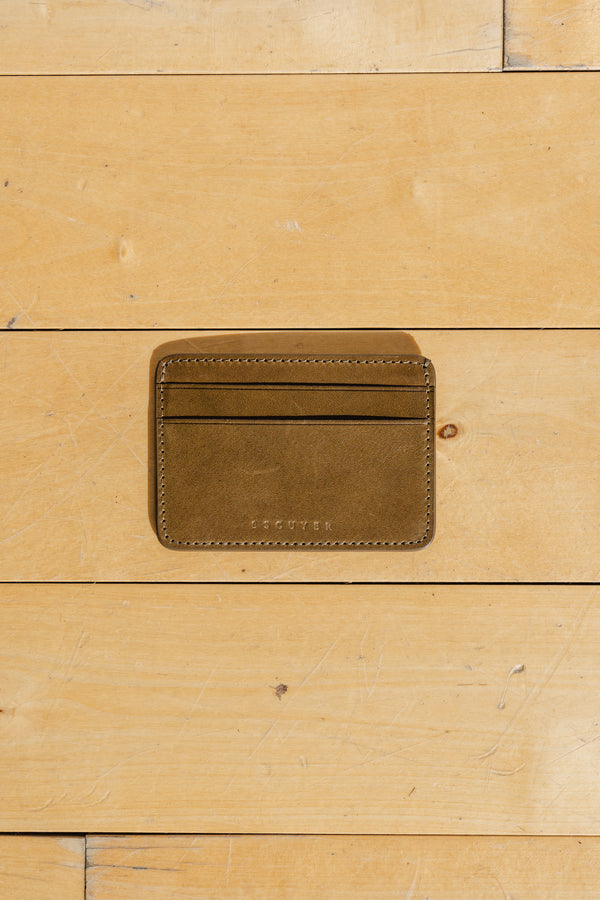 Escuyer Leather Cardholder