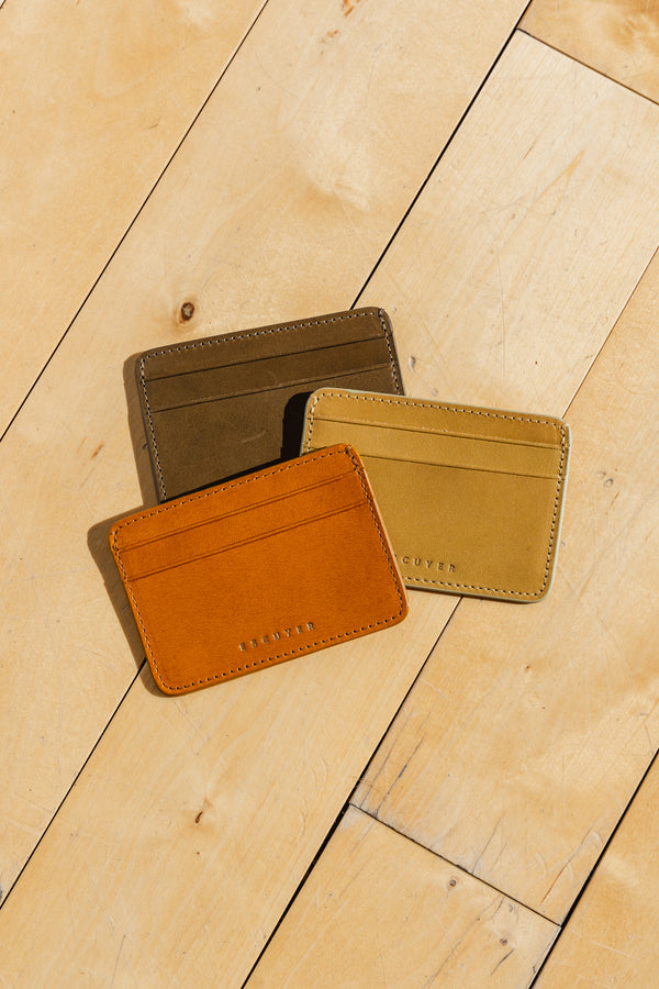 Escuyer Leather Cardholder