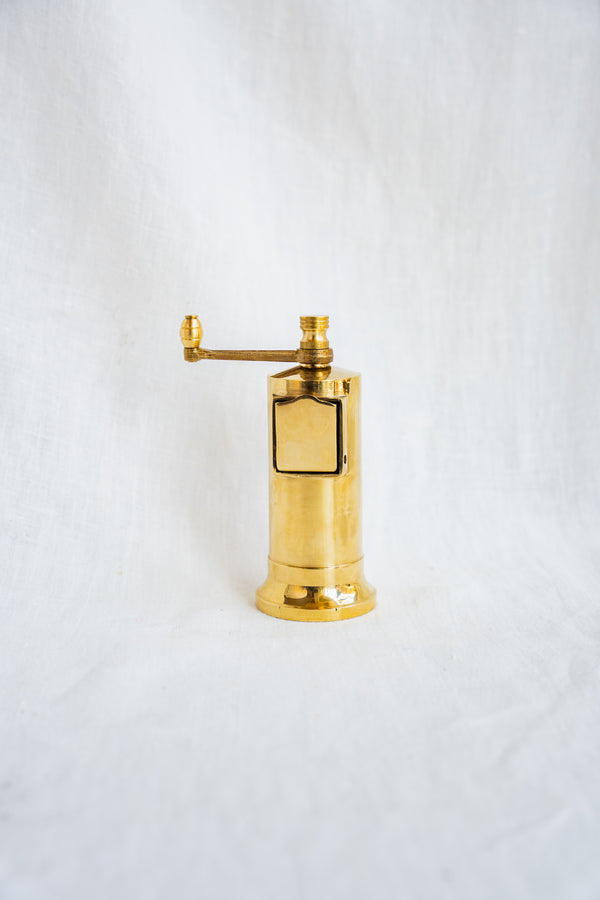 'Chefs Mate' 5.3" brass pepper grinder