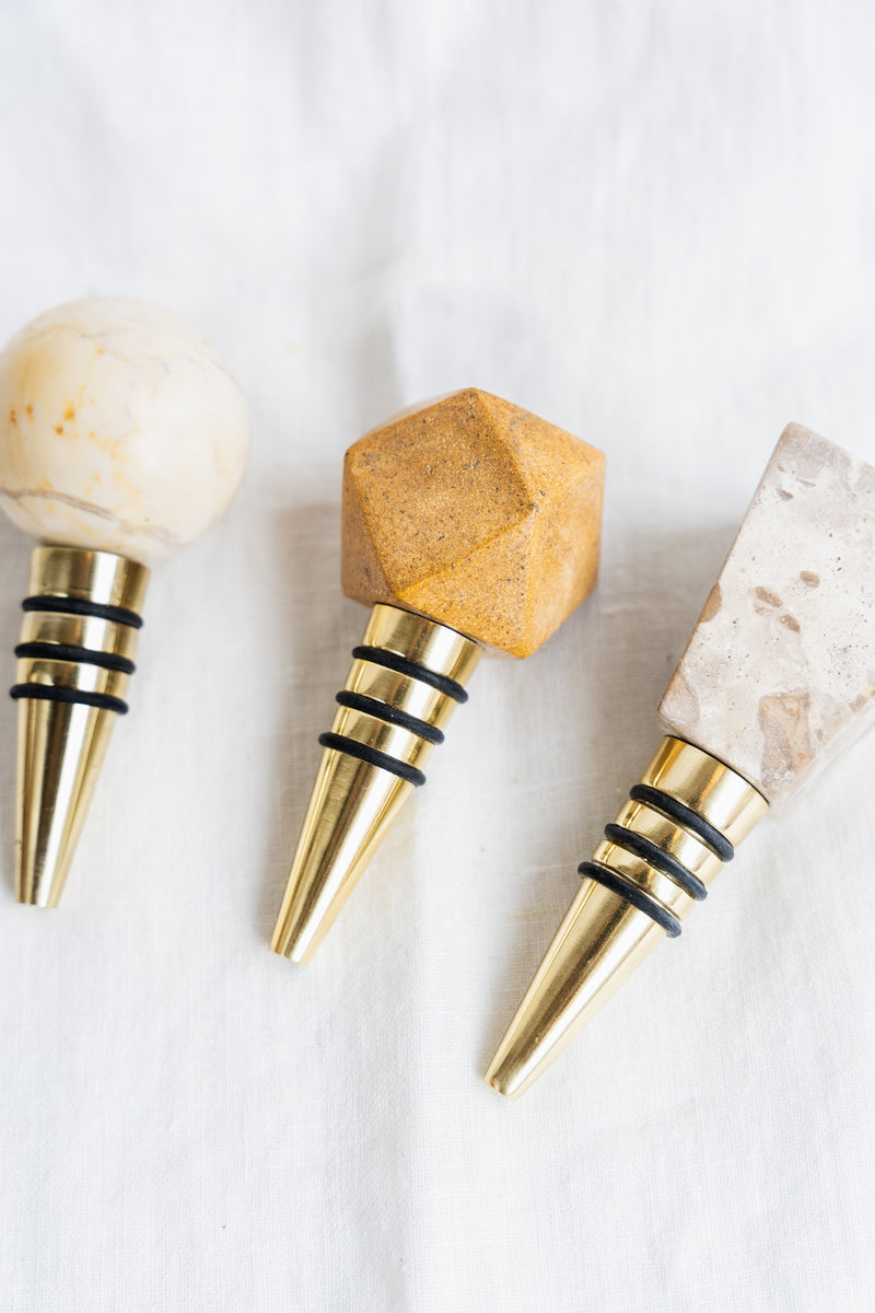 Behome Marble Bottle Stoppers