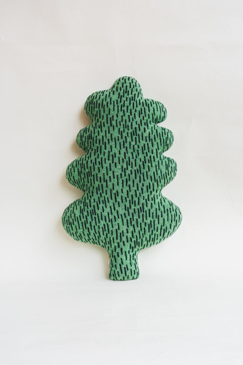Donna Wilson Leaf Shaped Cushion - Green