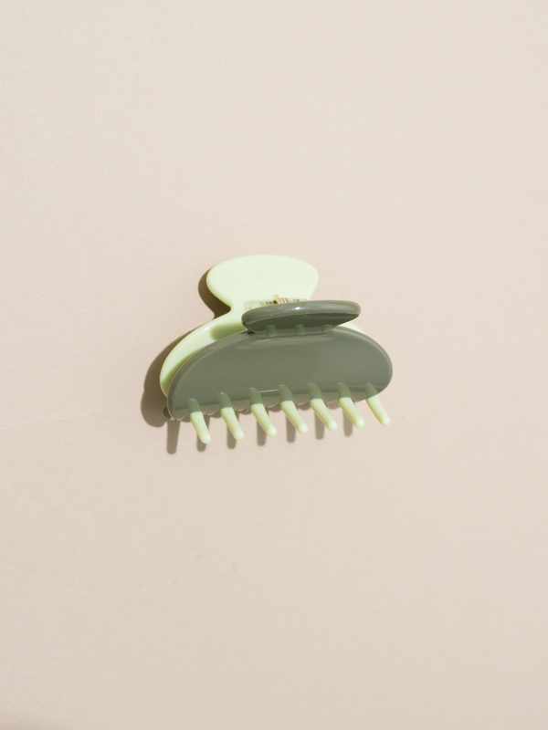 NAT + NOOR - Small Hair Claw - Lemongrass