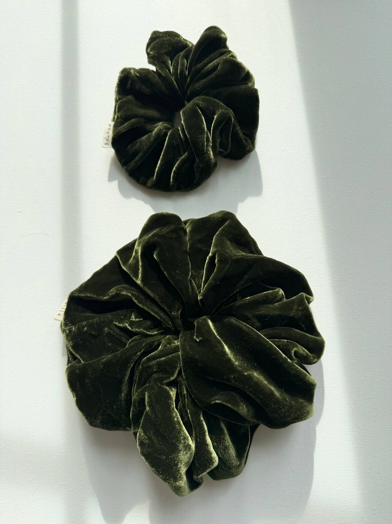 Billy Bamboo Silk Velvet Scrunchies