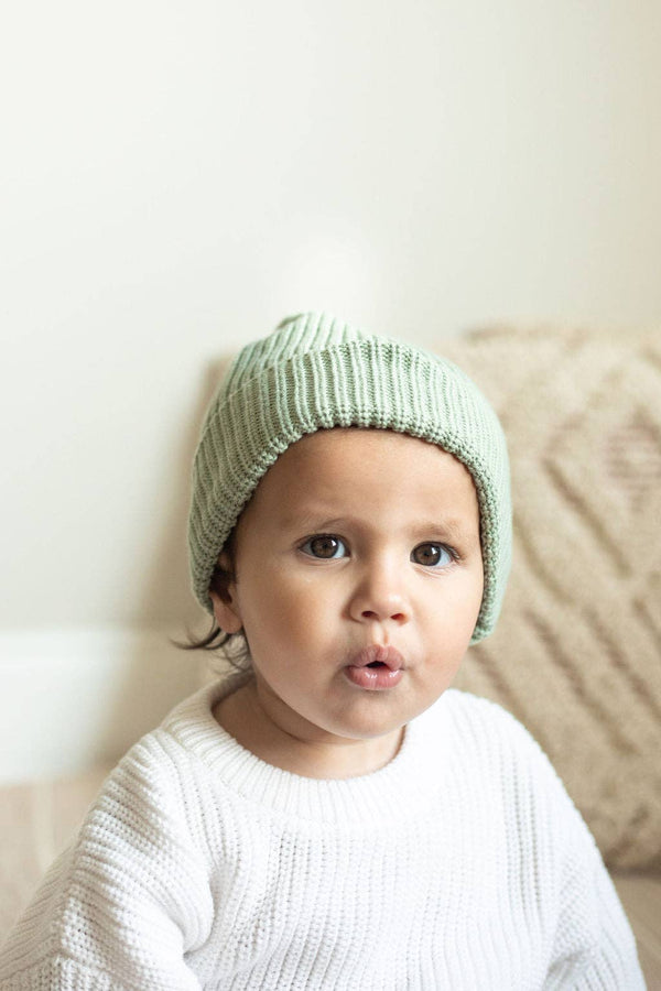 Little Organic Co. Organic Cotton Knit Beanies