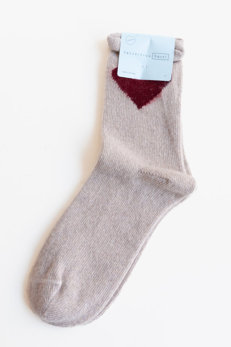 Love Cashmere Crew Socks