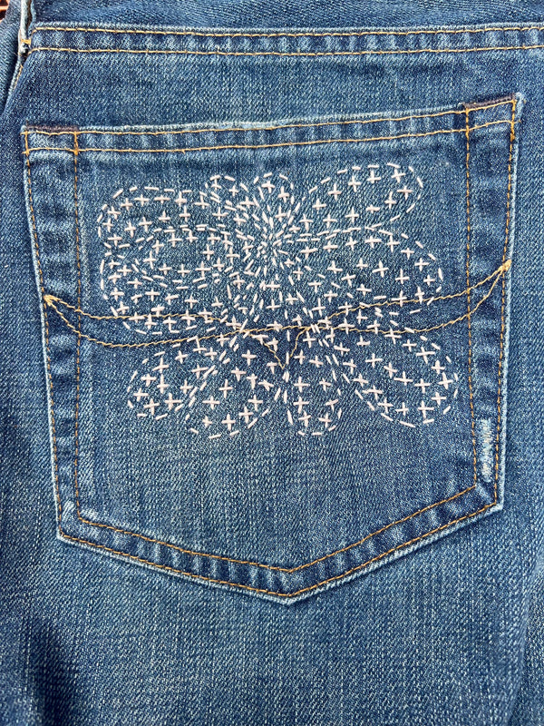 Botanical-Inspired Sashiko Mending Workshop