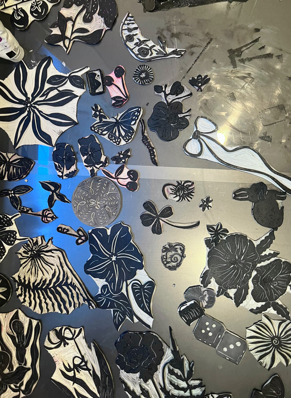10/16 BYO Linocut Stamping Workshop