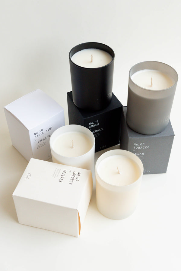 Dilo Shades Collection Candles