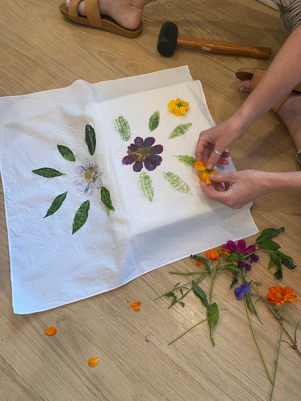7.13.24 Hapazome Dyeing Workshop with Lucy Butler