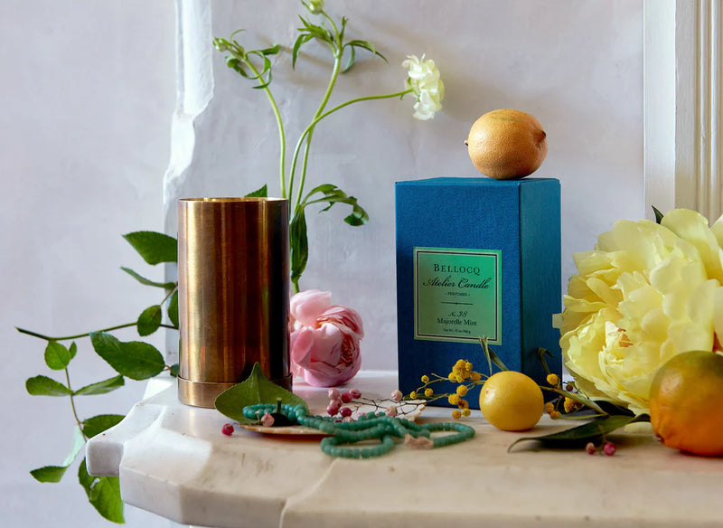 The Atelier Candle No. 38 Majorelle Mint