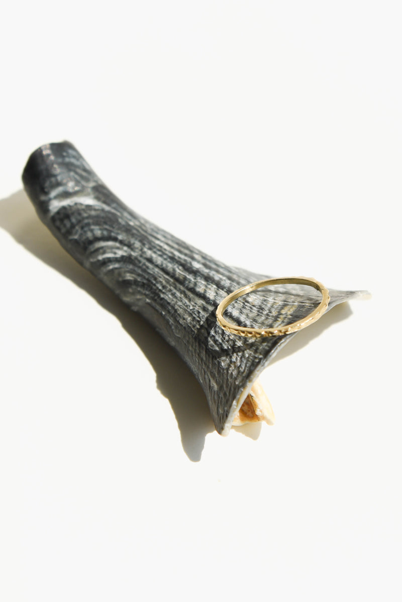 TKahres Jewelry Gold urchin stack rings