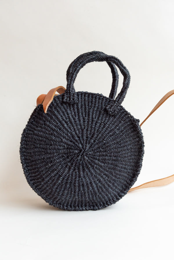 Others Black Round Bag
