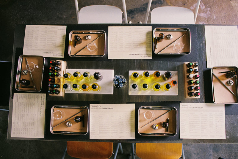 12/04 DIY Body Oil: A workshop with Linear Beauty