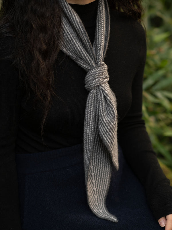 Oats & Rice Sailor Rib Neck Scarf