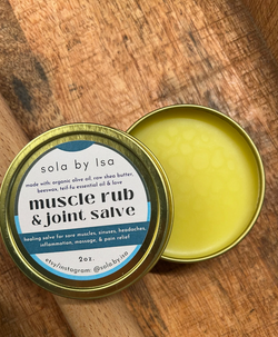 Sola By Isa Muscle Rub & Joint Salve