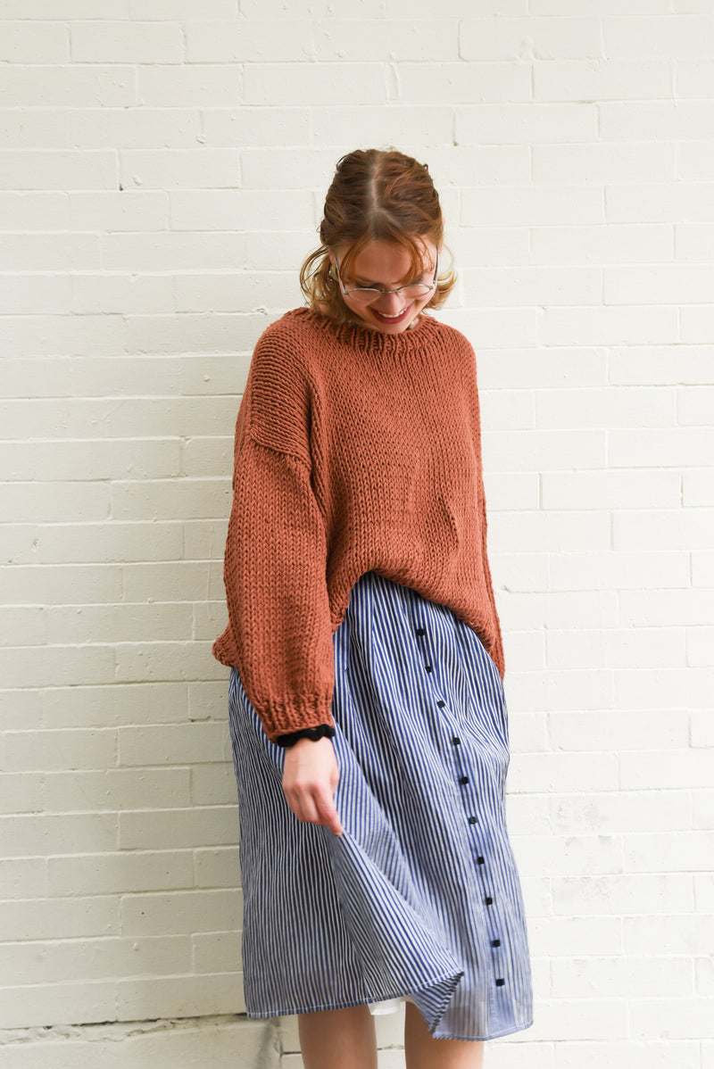 Ursa Textiles Caja Sweater in Earth