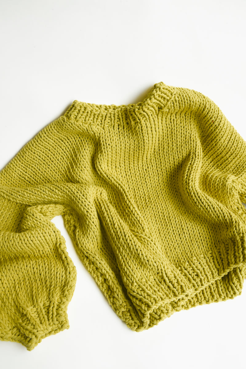 Ursa Textiles Caja Sweater in Limon