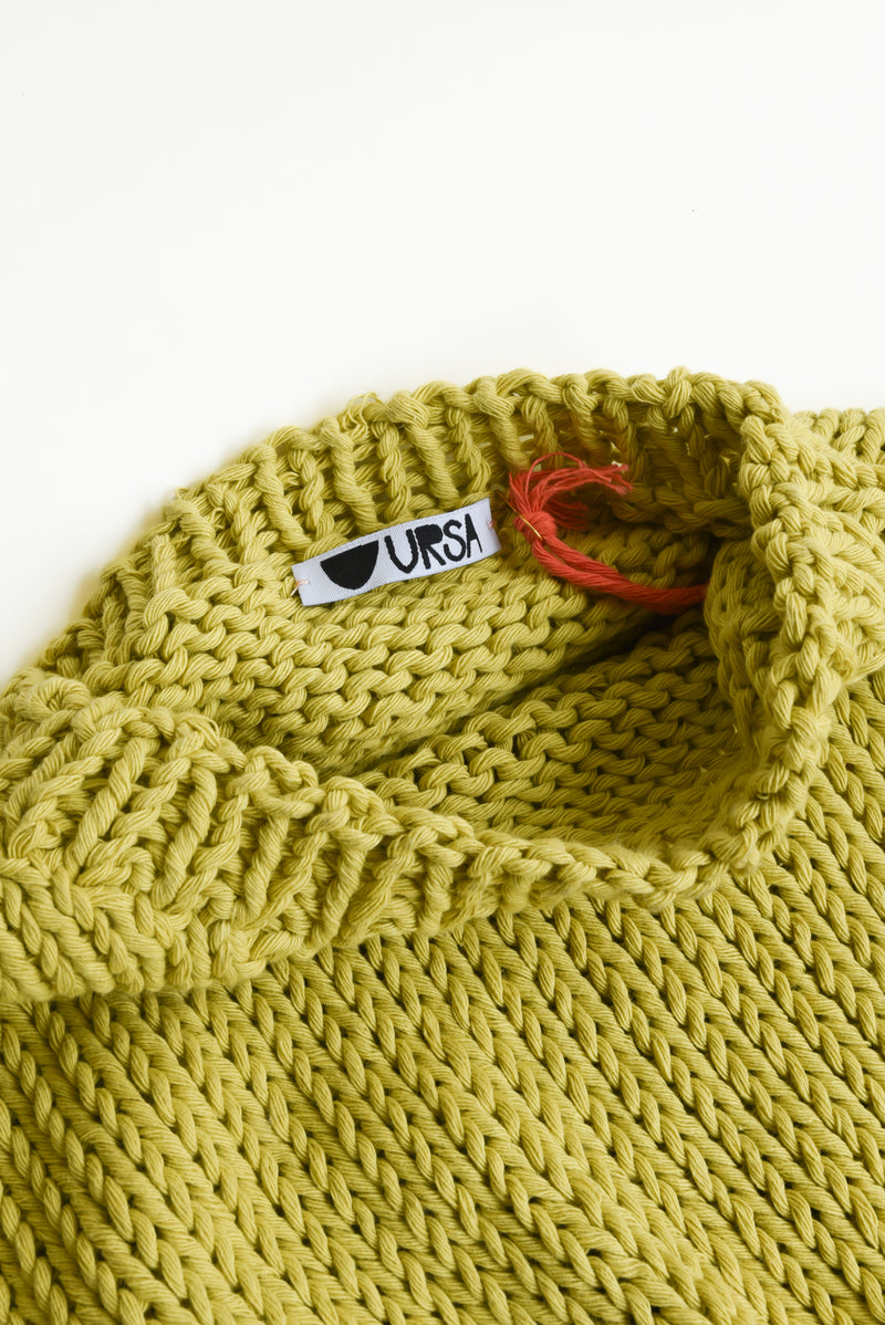 Ursa Textiles Caja Sweater in Limon