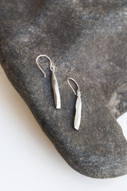 Niki Leist Across Earrings in Sterling Silver