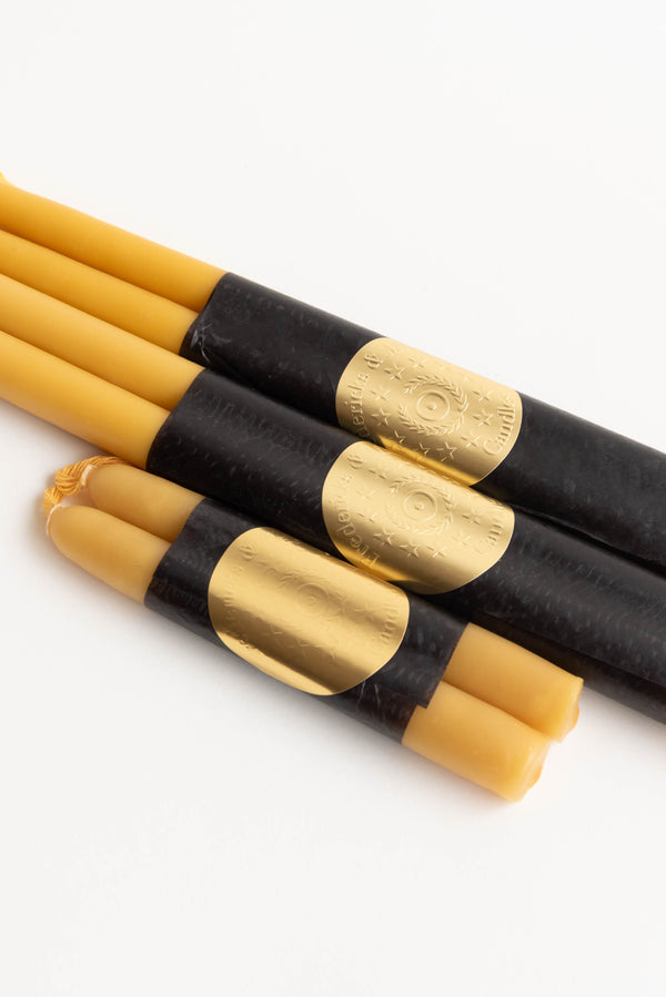 Fredericks and Mae Beeswax Taper Candles