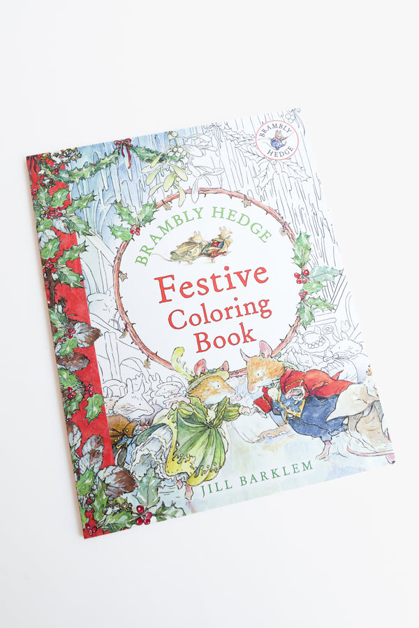 Brambly Hedge: Festive Coloring Book: Jill Barklem