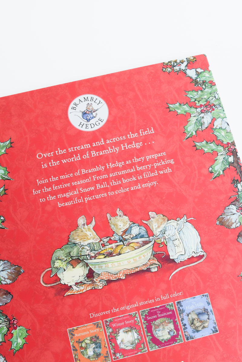 Brambly Hedge: Festive Coloring Book: Jill Barklem