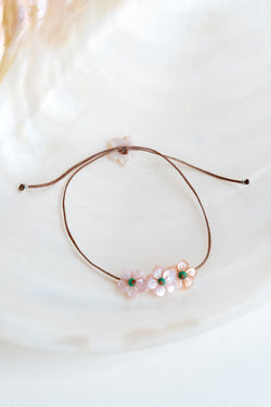 River Song Pink Garland Bracelet