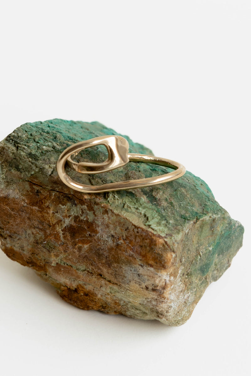 Renee Frances Double Finger Ring