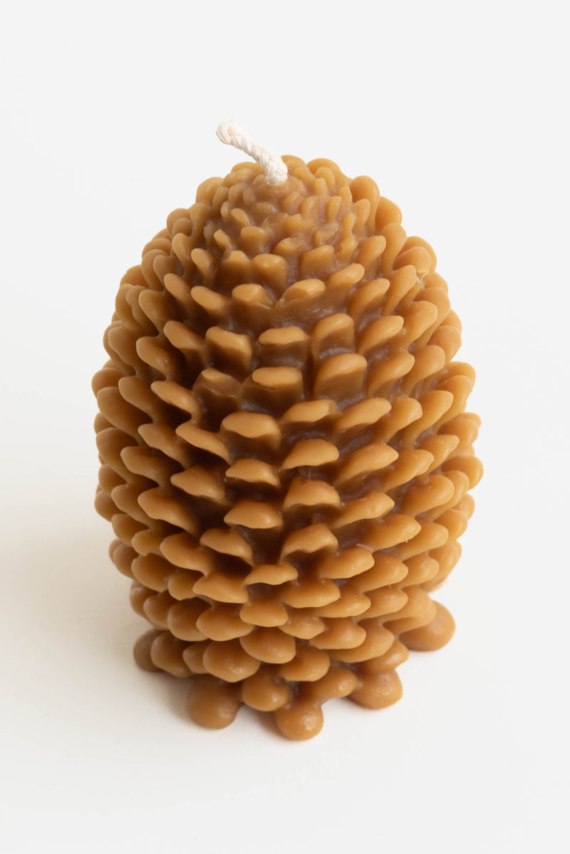 Greentree House Large Pine cone candle