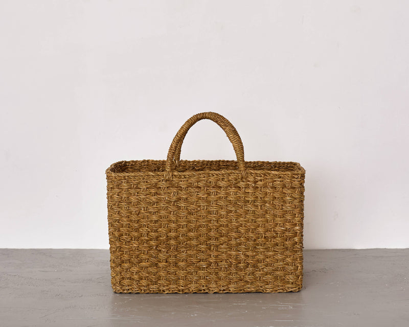 Will & Atlas - Rectangle  Gathering Basket, harvest, Chatai Weave, 3 sizes