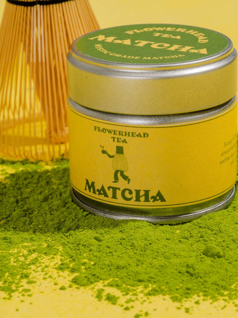 Flowerhead Tea Matcha Tin