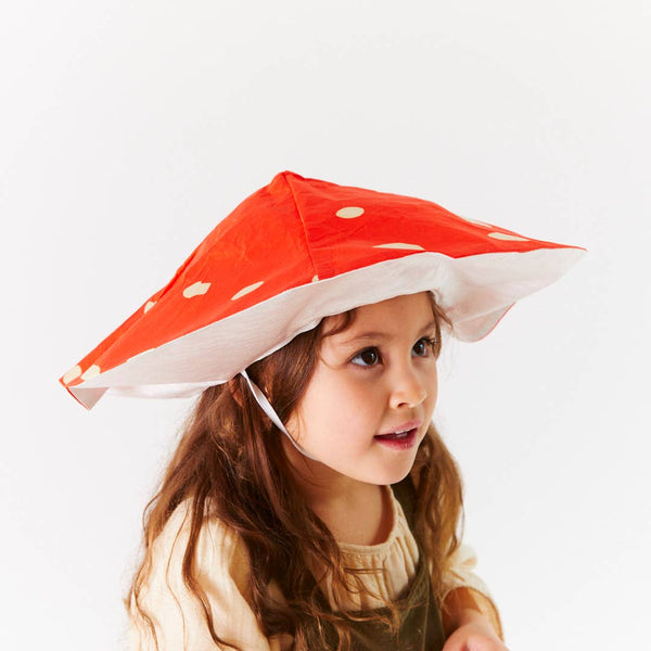 Sarah’s Silks - 100% Mulberry Silk Kids Mushroom Hat