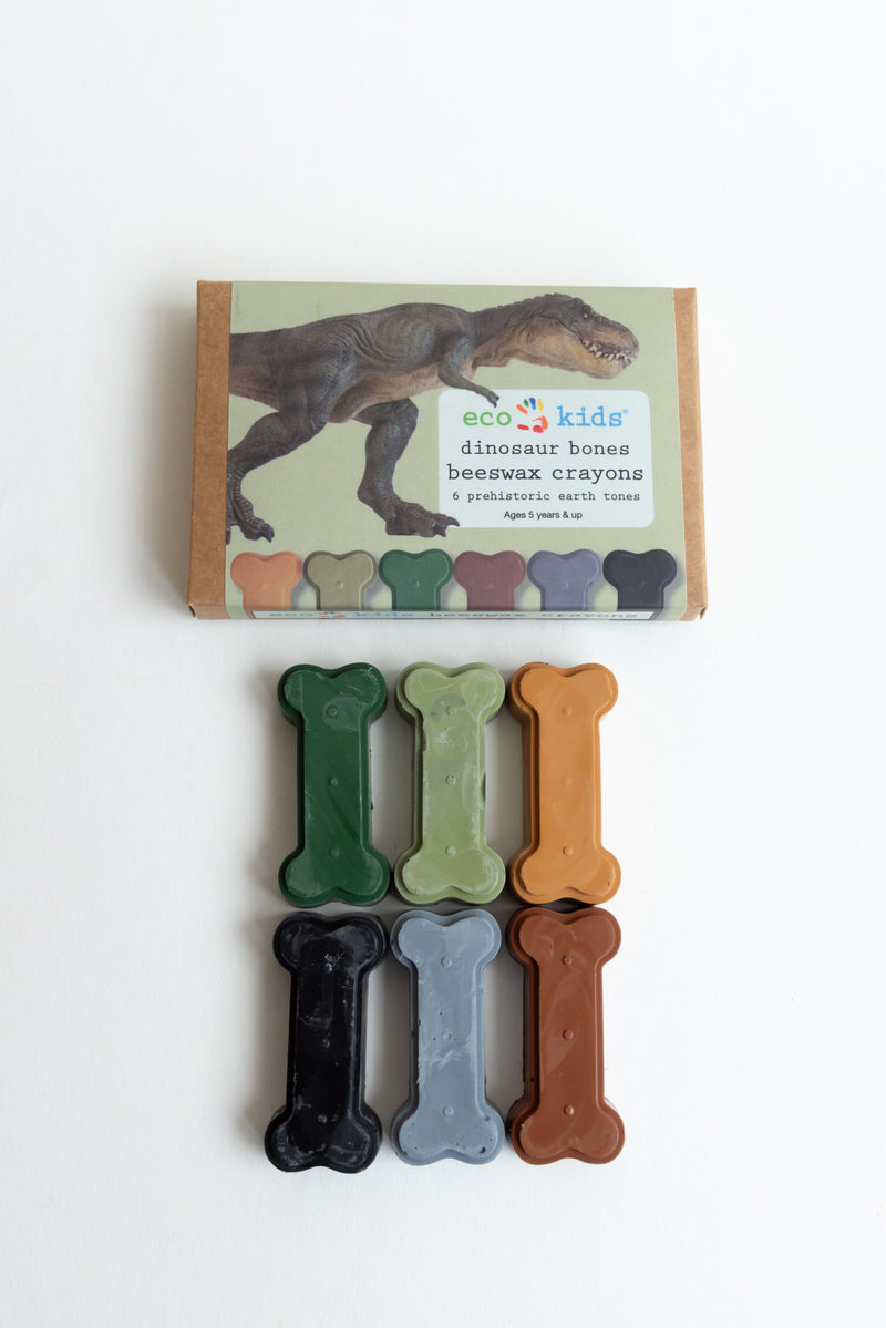 Eco-Kids Dinosaur Bones Beeswax Crayons