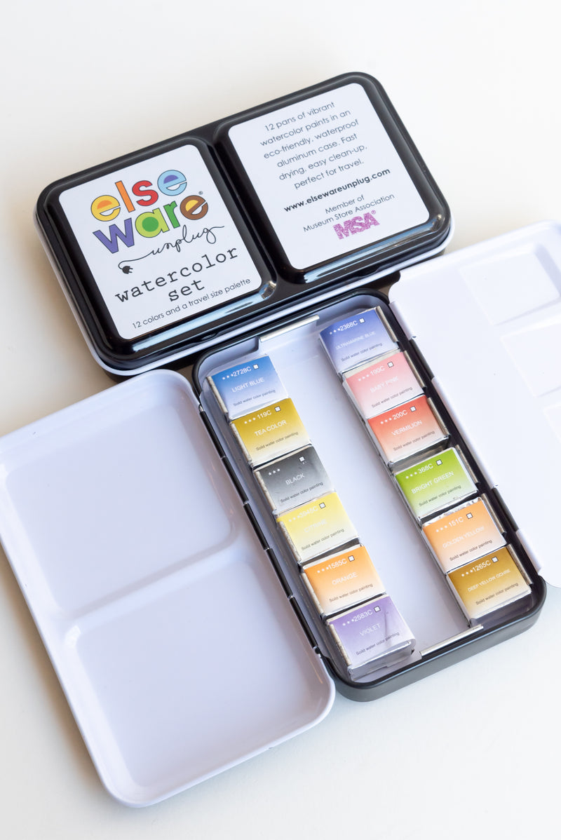 Elseware Watercolor Metal Set