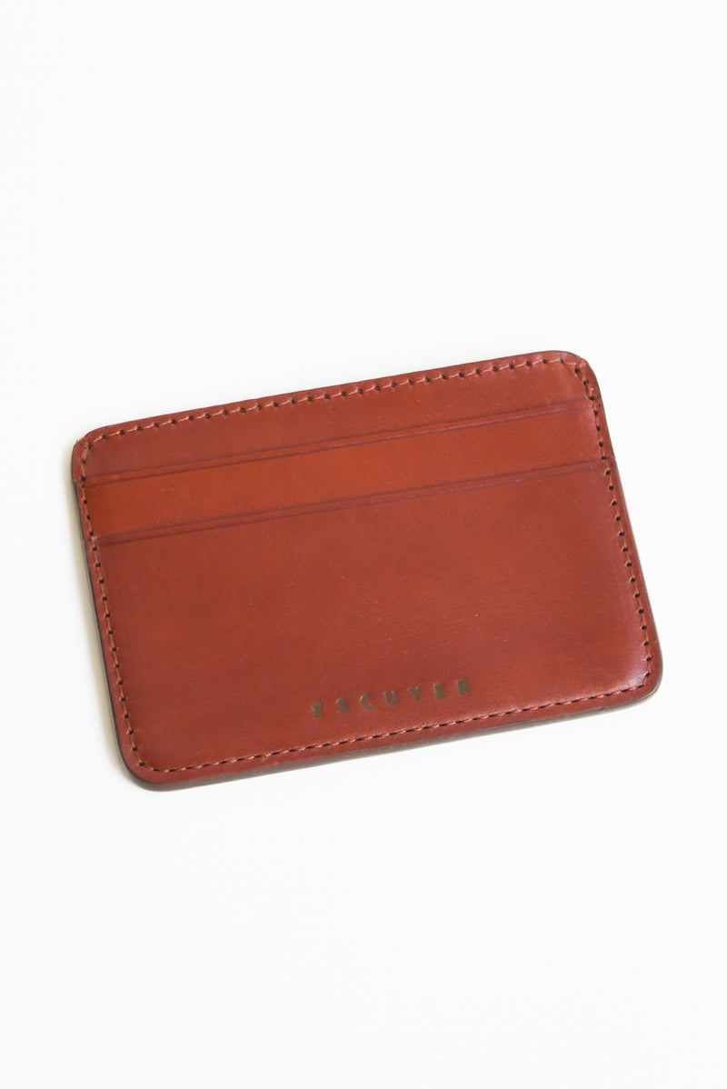 Escuyer Leather Cardholder