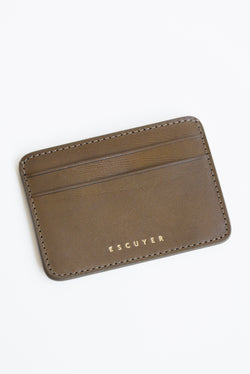 Escuyer Leather Cardholder