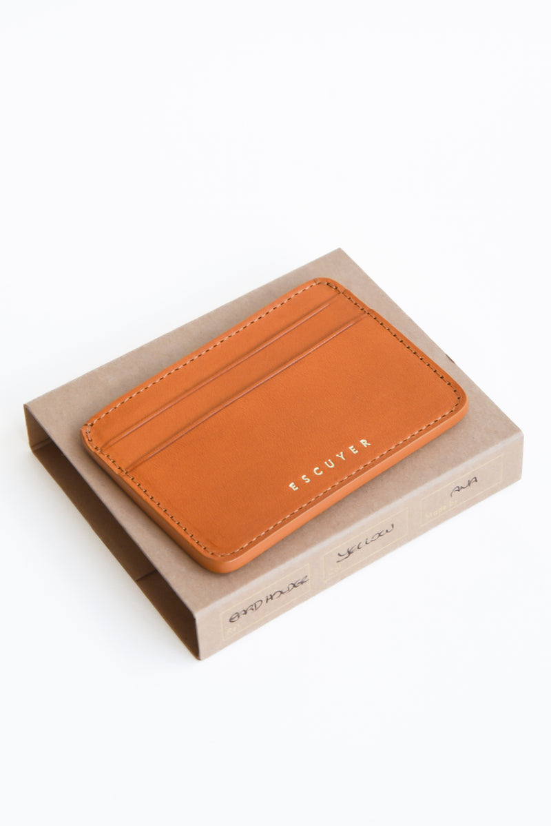 Escuyer Leather Cardholder