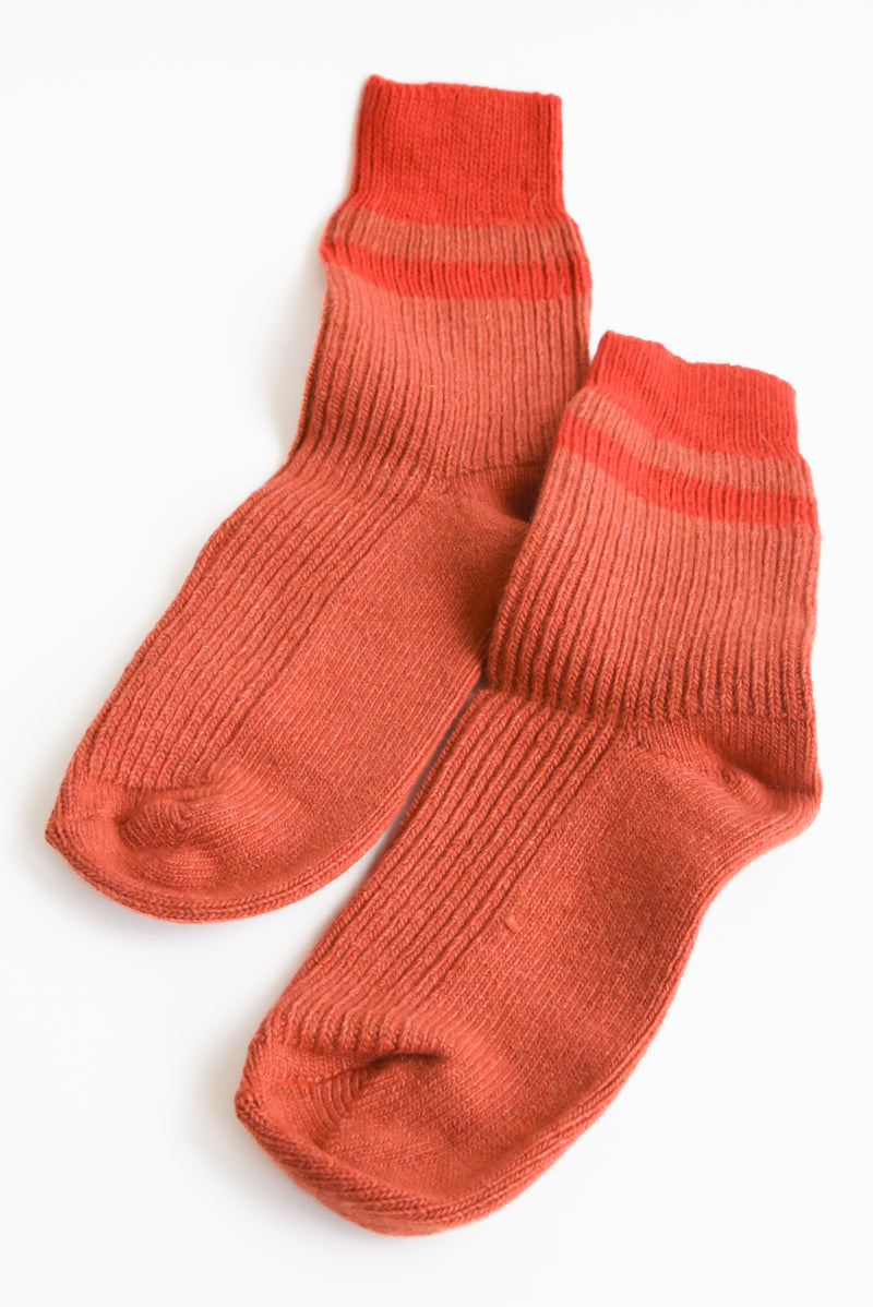 Escuyer Cashmere Striped Socks