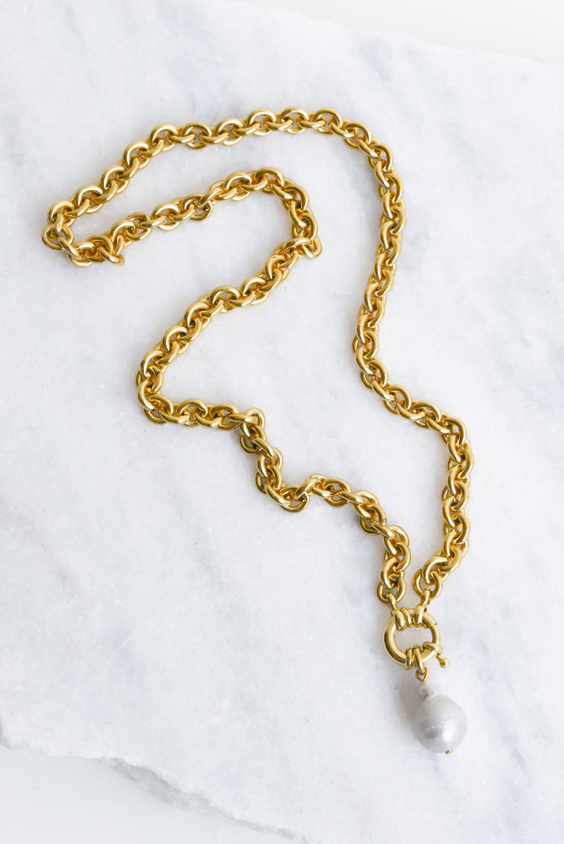 Feast Jewelry Pearl Drop Necklace