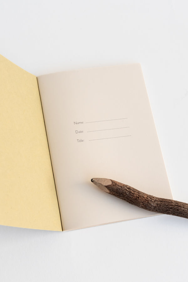 Fin Studio - Natural Colours Plain Notebook Series / Nature