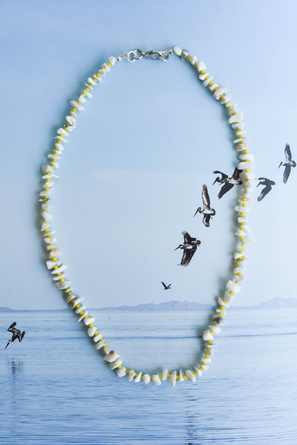 Fond Jewelry Yellow Howlite Necklace