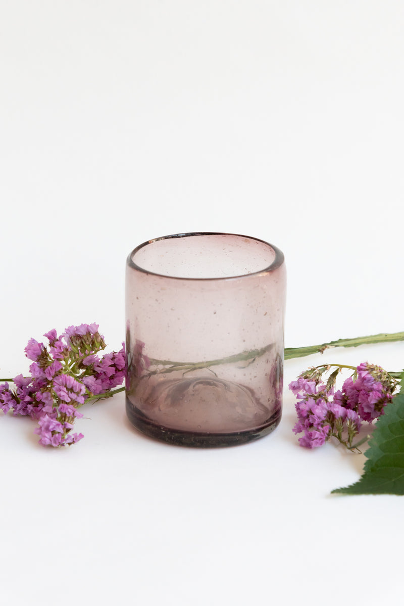 Luz Hand Blown Glass Tumbler