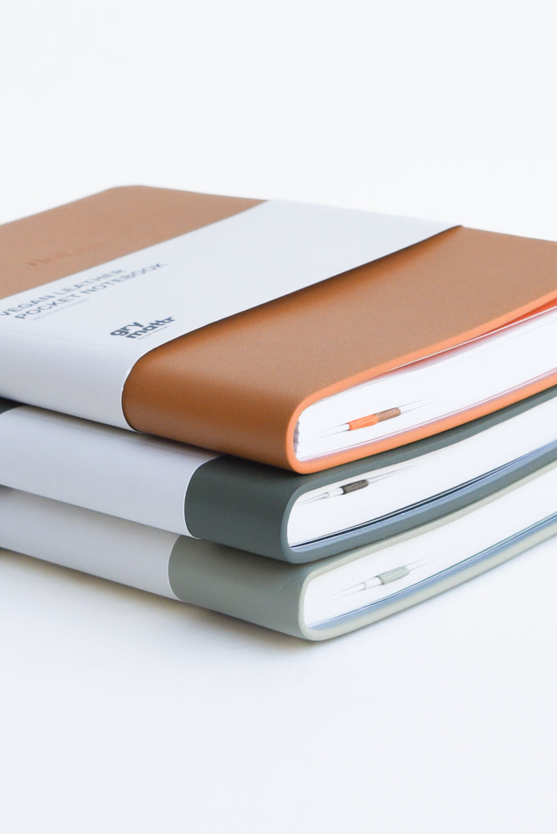 Gry Mattr Vegan Leather Pocket Notebook